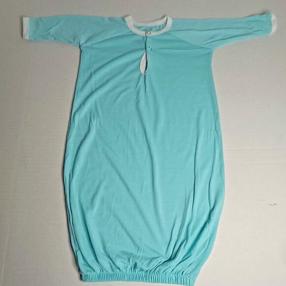 3 x NEW Kool Kids/Shamron Mills Infant Aqua Gown - Picture 1 of 3